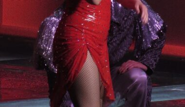 Kylie Minogue, 56,  looked nothing short of incredible as she took to the stage on the latest stop of her Tension tour at the Pacific Coliseum in Vancouver on Saturday