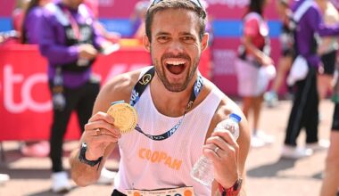 A host of stars ran the London Marathon on Sunday - with many achieving incredible times. Spencer Matthews (seen) had an astonishing time of three hours and six minutes