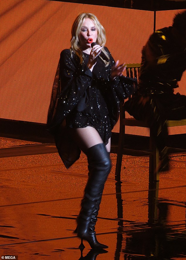 Following a bravura Australian leg of her Tension tour, Kylie is currently in the middle of the North American leg, which is also her first-ever US arena run