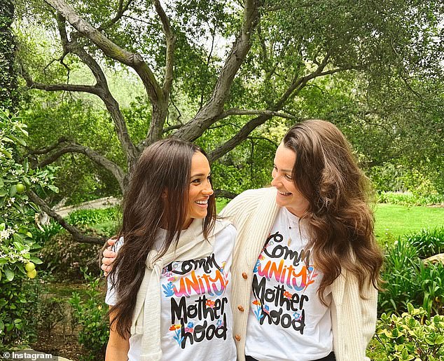Meghan has teamed up with her pal on numerous occasions to raise awareness for her charity, @allianceofmoms