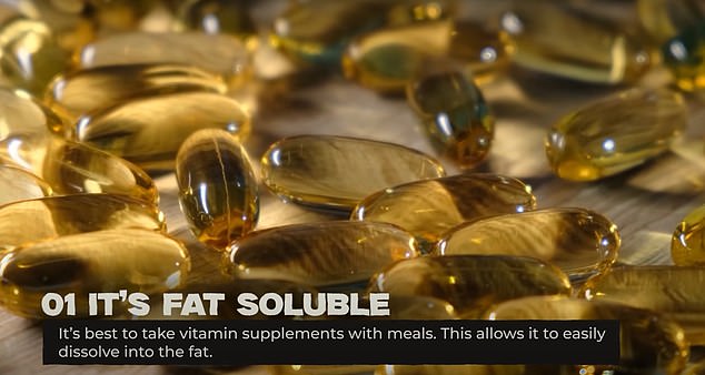 Vitamin D is fat-soluble, meaning its best taken with foods naturally high in healthy fats.