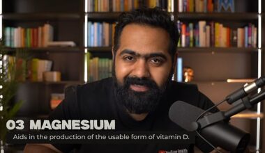 Dr Rajan listed other vitamins and minerals such as magnesium which help promote the production of useable vitamin D