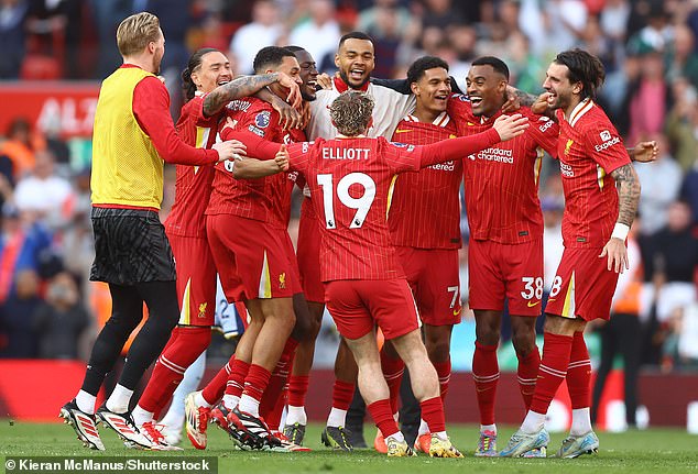 Liverpool enjoy Sunday's title party at Anfield but there could be big chances to the squad