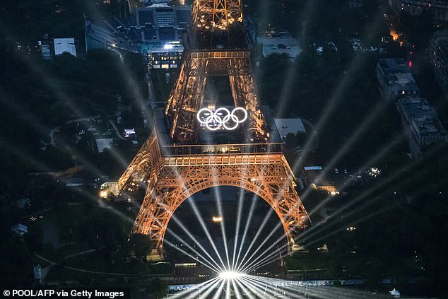 Paris hosted last summer's Olympic Games which reportedly cost almost £7billion