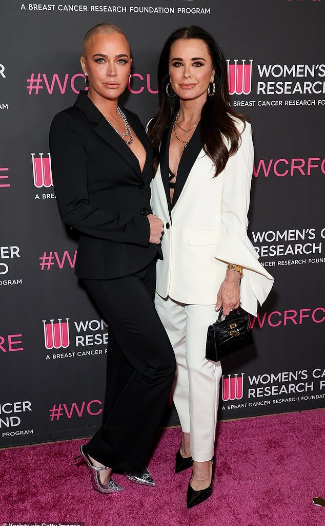 Teddi Mellencamp attended the Women's Cancer Research Fund's annual gala, An Unforgettable Evening, with Kyle Richards on Monday evening