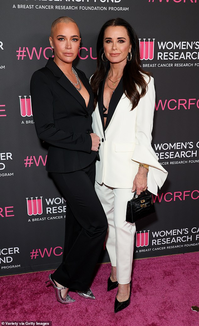 Teddi Mellencamp attended the Women's Cancer Research Fund's annual gala, An Unforgettable Evening, with Kyle Richards on Monday evening