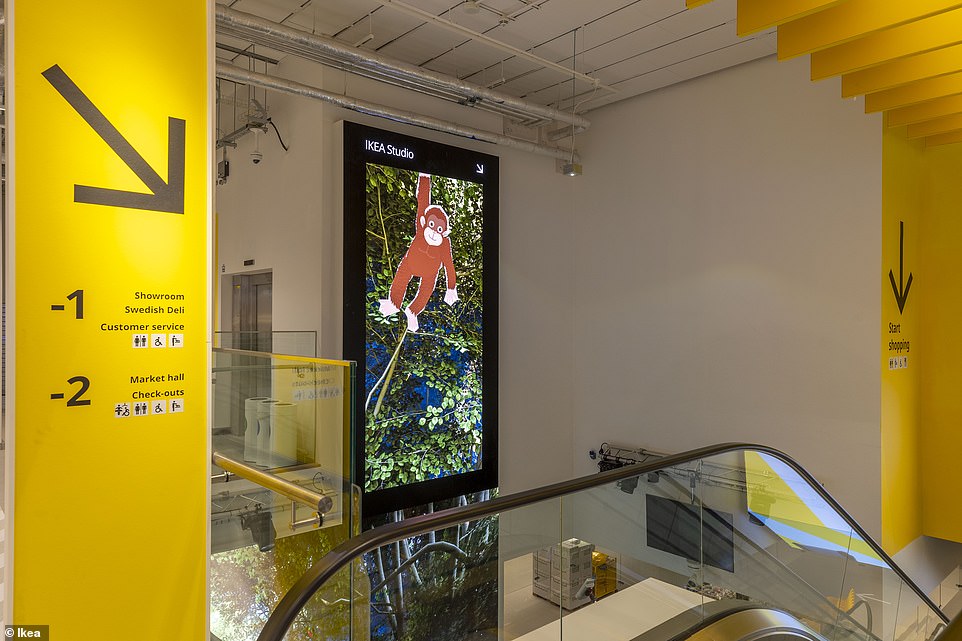 The store will span three floors of the seven-storey building, comprising the ground and two lower ground floors
