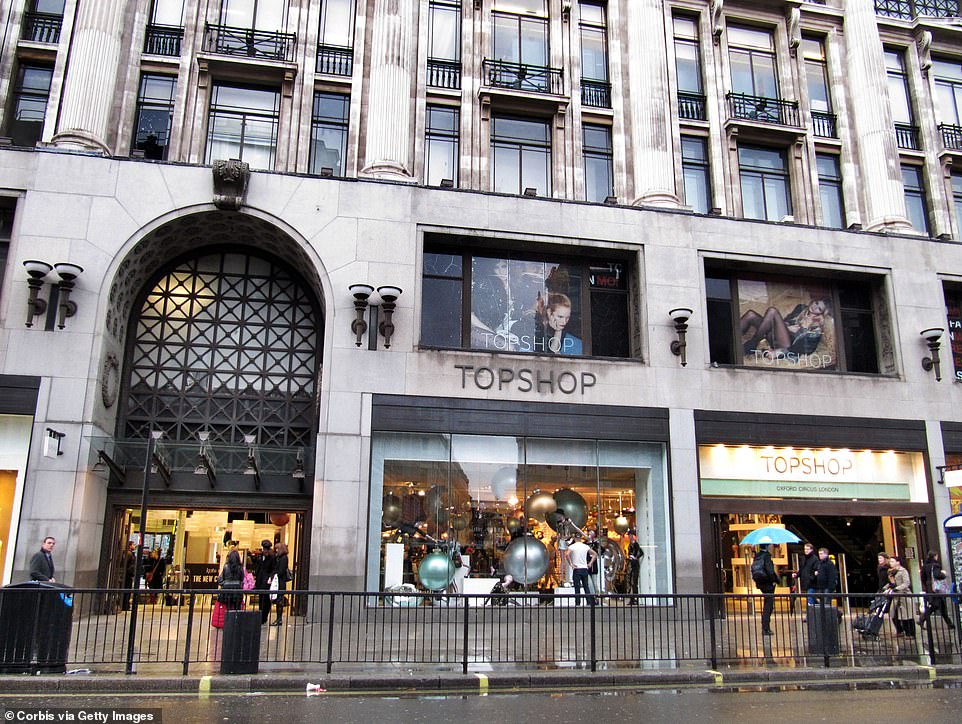 DECEMBER 2009: The flagship Topshop store opened in 1994 to much fanfare. It closed its doors for good in 2021