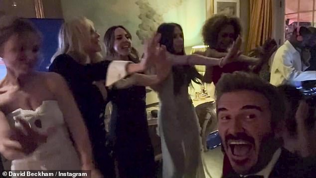 They then had a sing song at Victoria's 50th birthday party last year