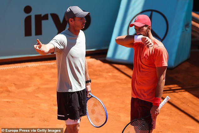 Djokovic will not be a coach like Andy Murray - who is currently coaching the Serb