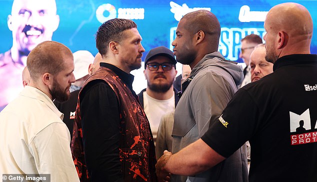 Usyk will face Daniel Dubois in an undisputed heavyweight world title fight on July 19
