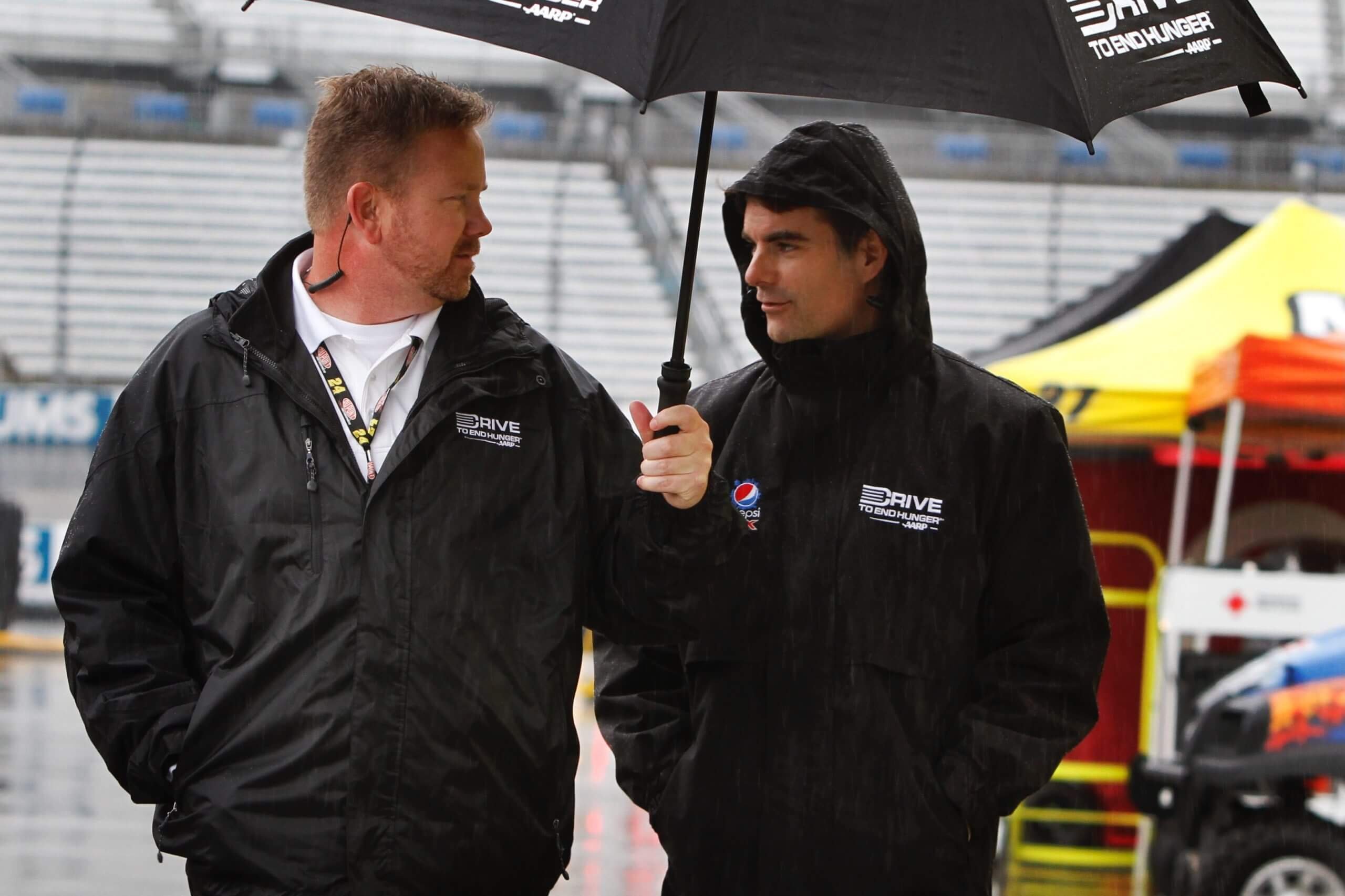 Jon Edwards and Jeff Gordon