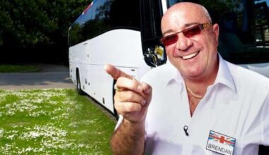 Coach Trip legend Brendan Sheerin celebrates show’s 20th anniversary