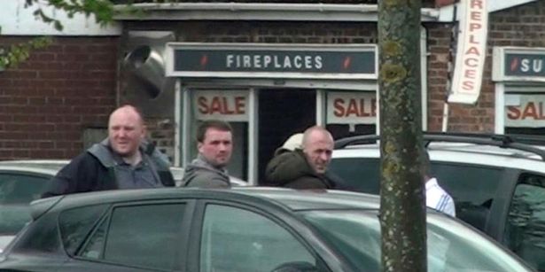 Footage of the Aintree Retail Park surveillance