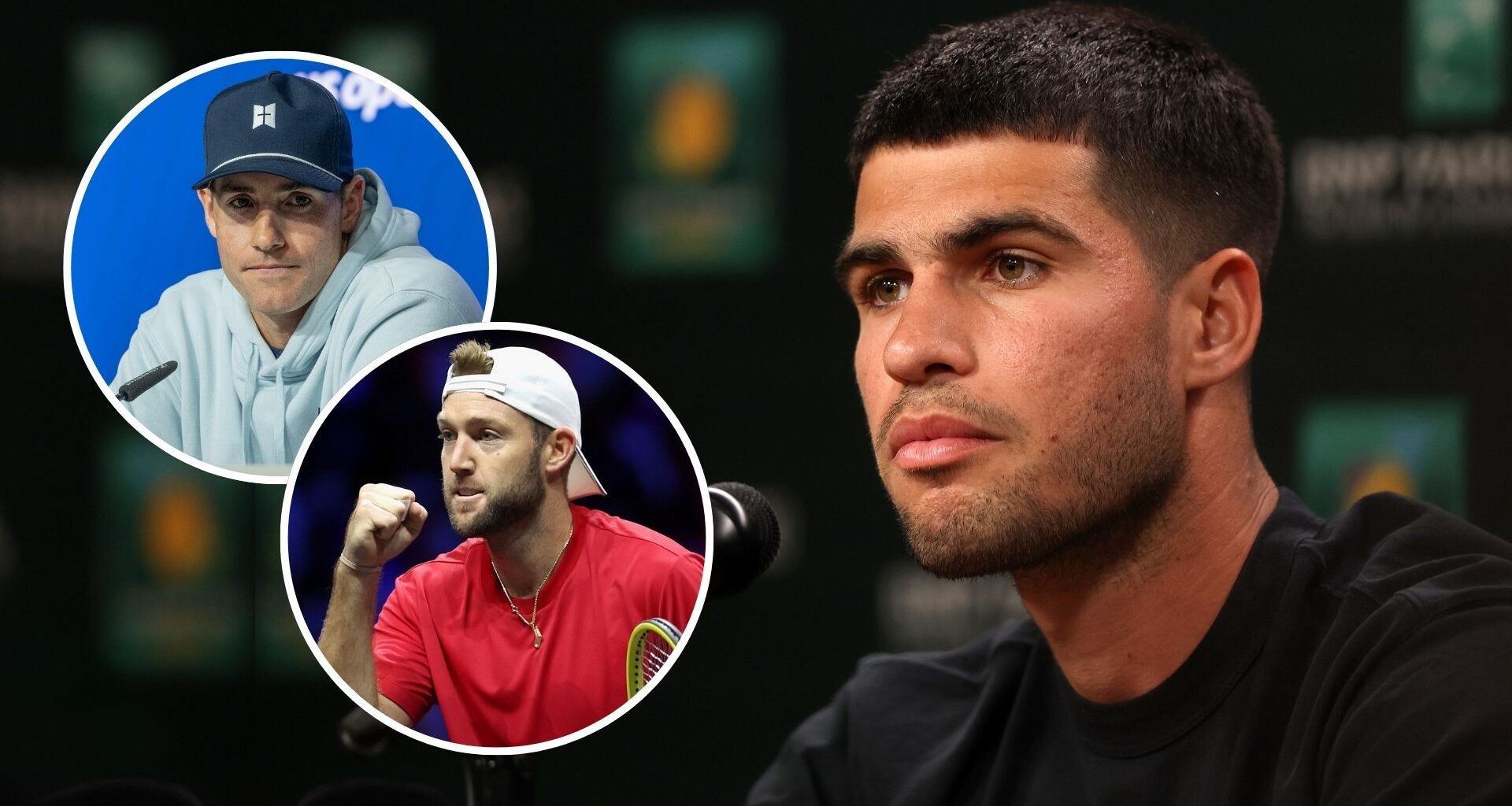 John Isner and Jack Sock both left very surprised after hearing what Carlos Alcaraz has said recently