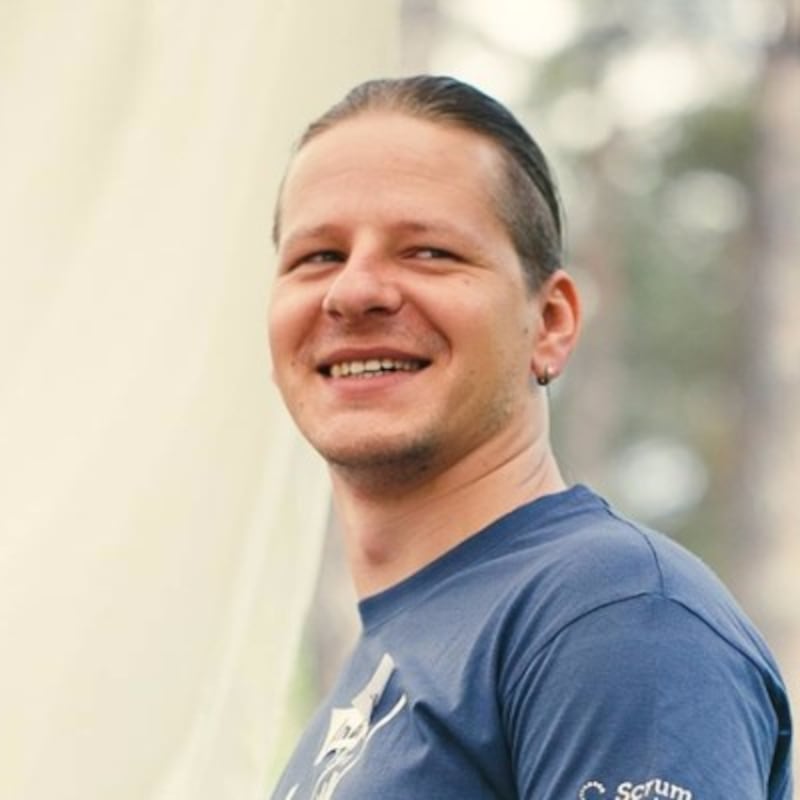 Andrey Kozyrenko lost his vision when he was injured while fighting in Ukraine