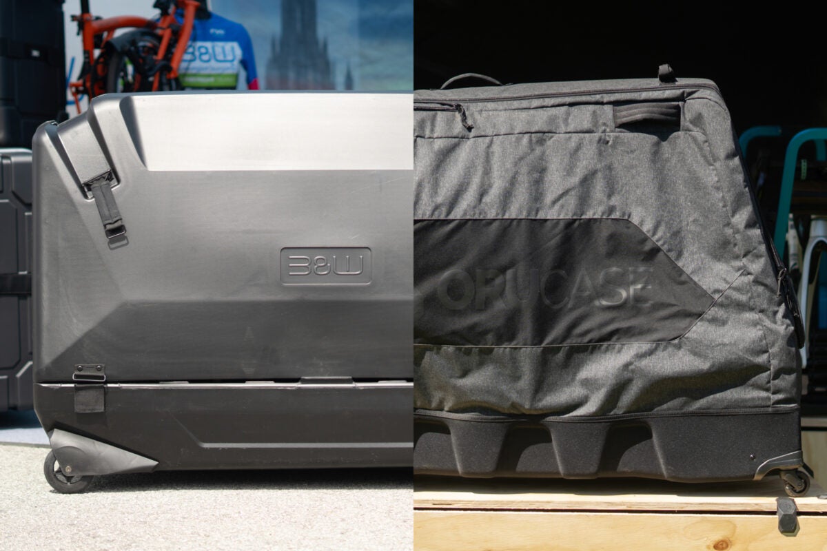 Spotted at Sea Otter: New Bike Travel Case Options for One-piece Handlebars