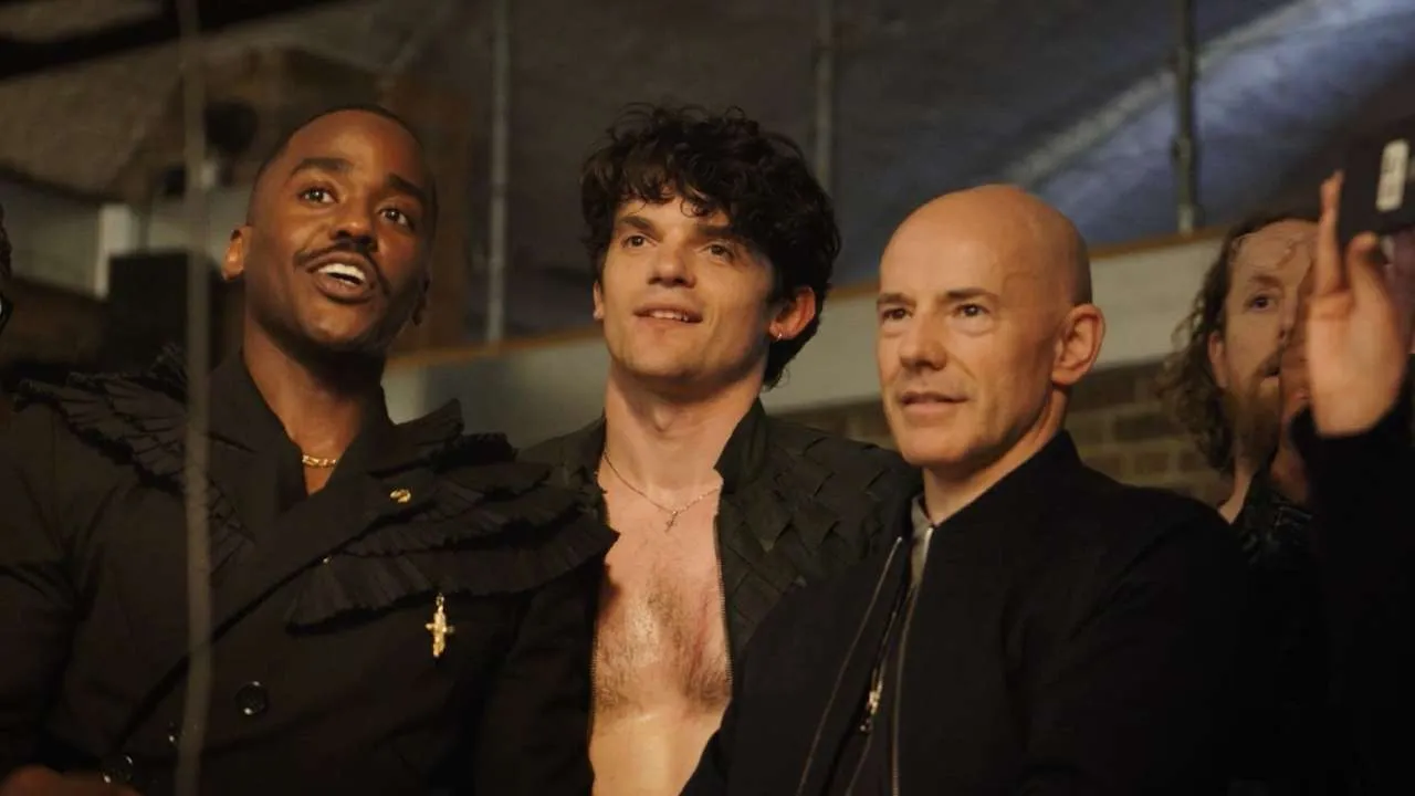 Ncuti Gatwa, Edward Bluemel & Daniel Evans at Born With Teeth photo shoot.