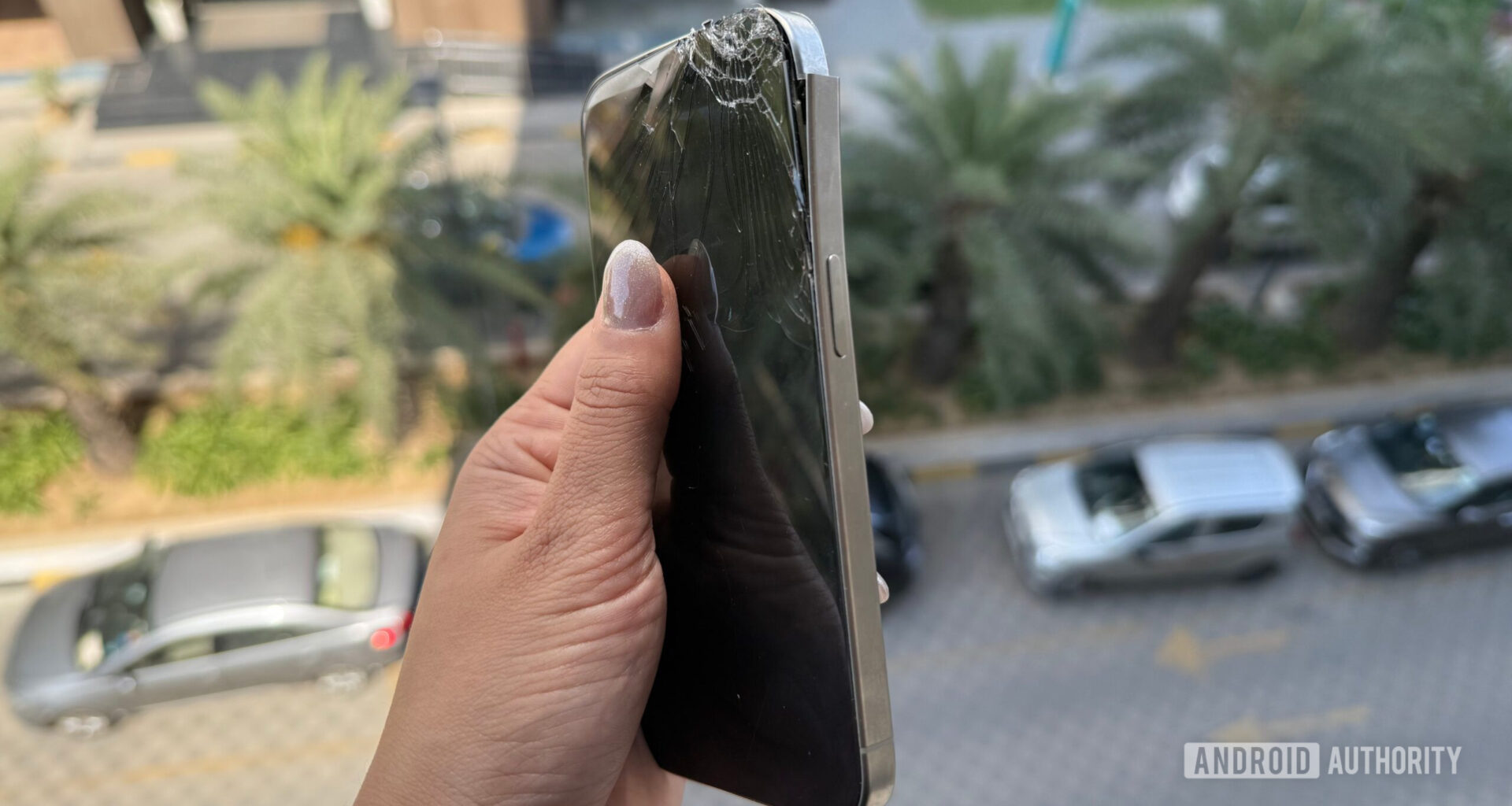 Broken iPhone 15 Pro