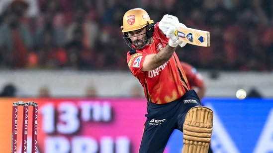 IPL 2025, PBKS vs KKR: Glenn Maxwell is yet to fire with the bat in hand.(AFP)