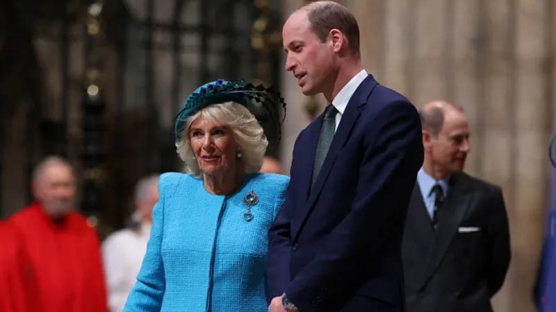 Camilla and William