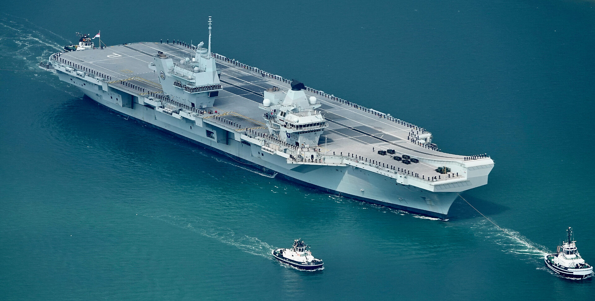 HMS Prince of Wales to leave Portsmouth on 22nd April to lead Carrier Strike Group deployment