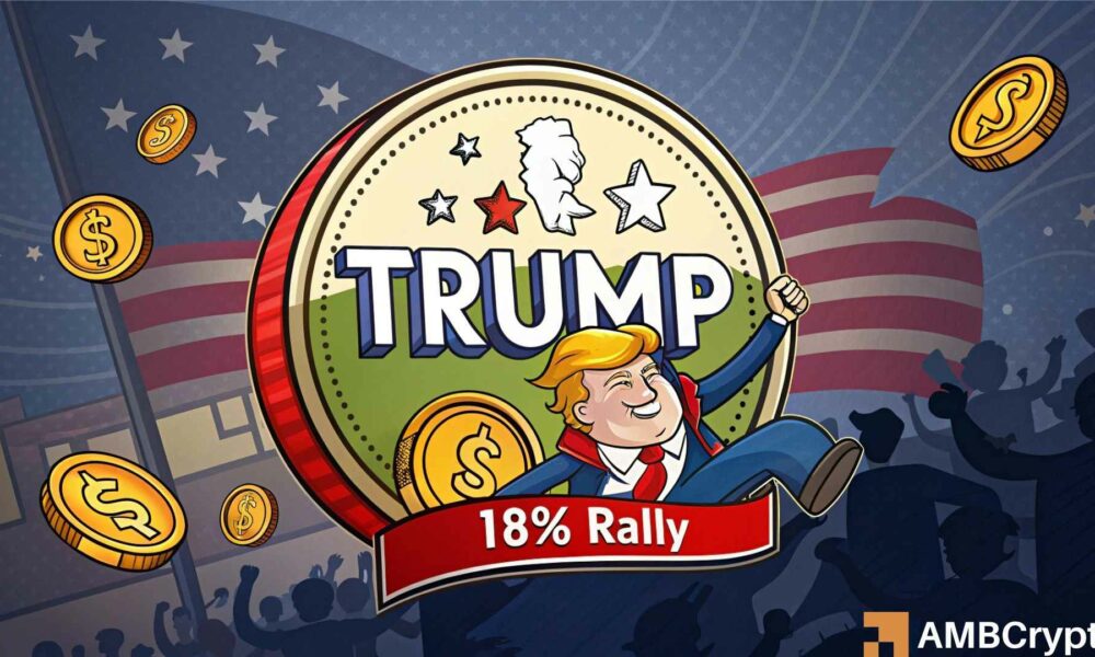 Whale converts $5M USDC into 630K TRUMP tokens via new wallets – Bullish trend ahead?