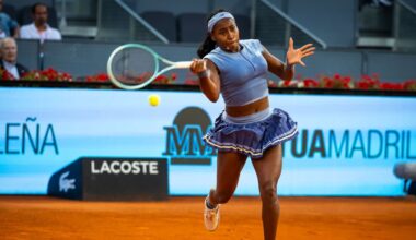 Gauff rallies from early deficit to hold off Yastremska in Madrid