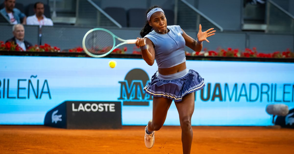 Gauff rallies from early deficit to hold off Yastremska in Madrid