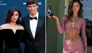 Spain star shows off new girlfriend on red carpet after rumours of love triangle with Luis Enrique's daughter