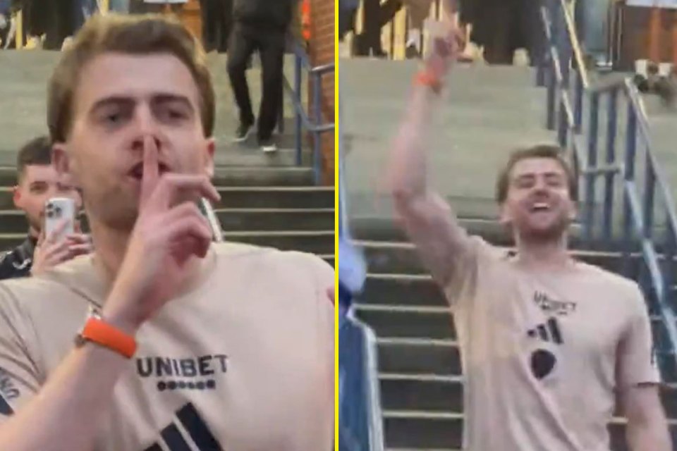 Bamford and Leeds fans couldn't resist aiming an abusive dig at Wilder