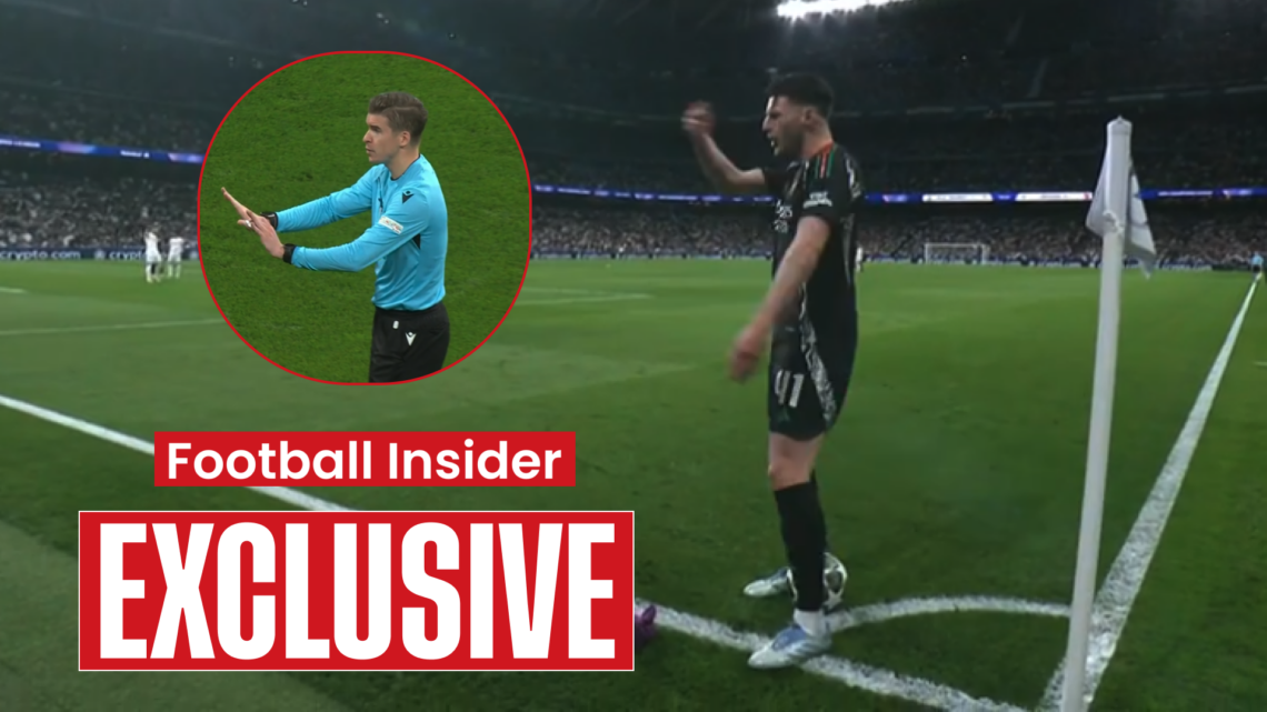 Declan Rice Arsenal Real Madrid