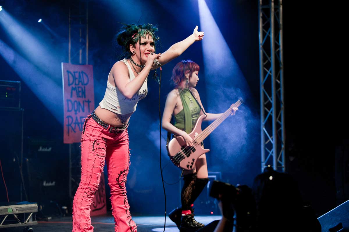 Delilah Bon - Shreddler Festival, Sheffield. 12 April 2025. Photo: Matt Pratt/MetalTalk