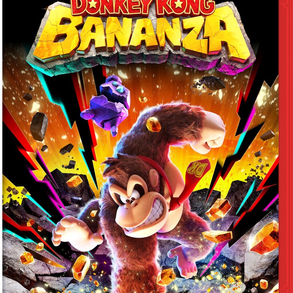 Donkey Kong Bananza boxart, screenshots