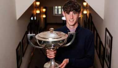 Schoolboy Dylan Holmes (18) becomes youngest winner of West of Ireland Championship since Rory McIlroy