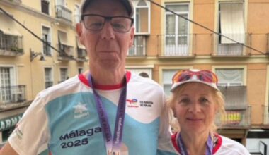 Three Counties members travel to Spain for Malaga half marathon