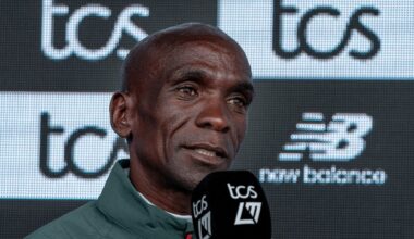 Eliud Kipchoge press conference 2025 photo credit TCS London Marathon