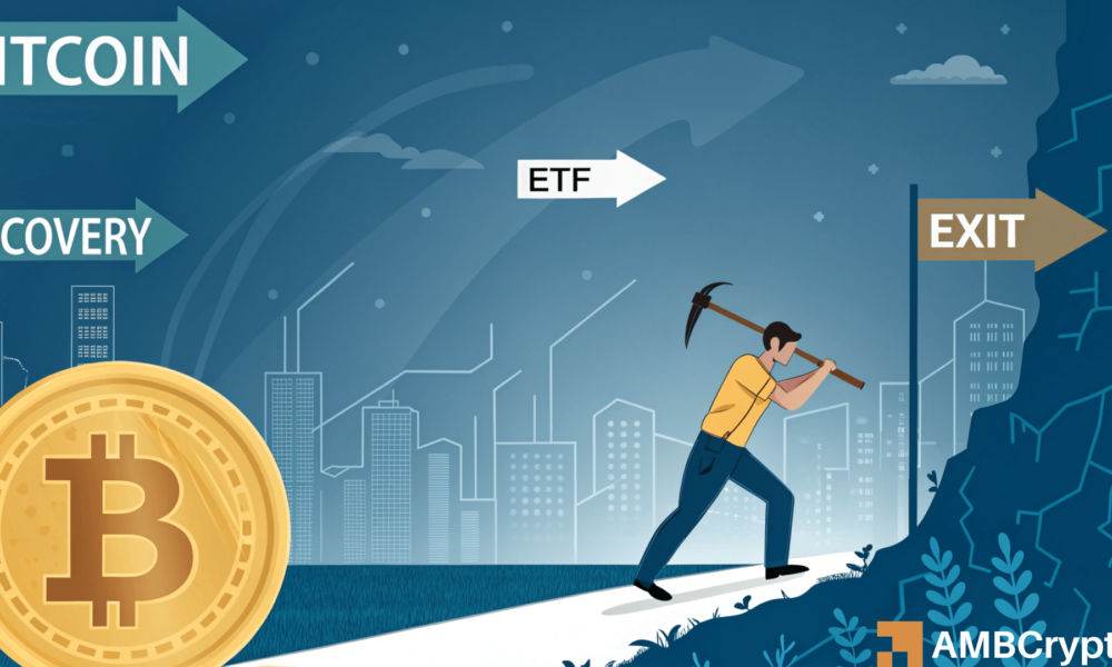 Bitcoin ETF holdings dip below warning level, but it may not affect BTC's breakout