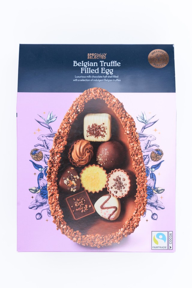 Best flat or filled Easter eggs with Lynsey Hope, photographed by Oliver Dixon for Sun Features - 17 March 2025.Photo shows ALDI