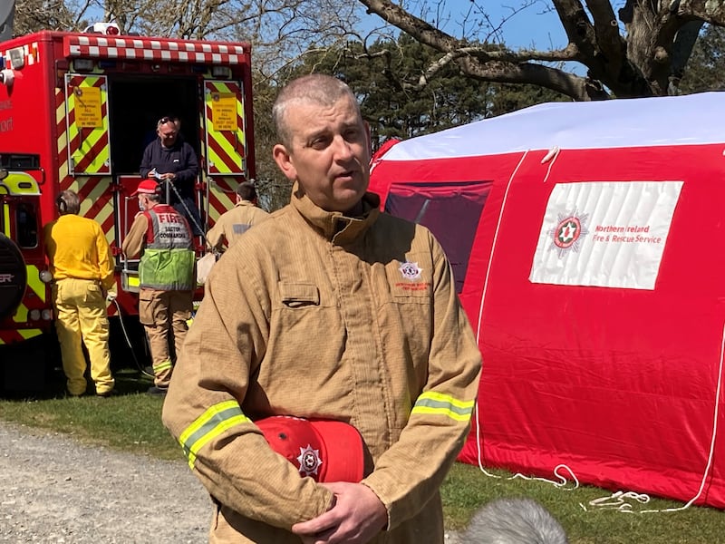 Northern Ireland’s fire chief Aidan Jennings