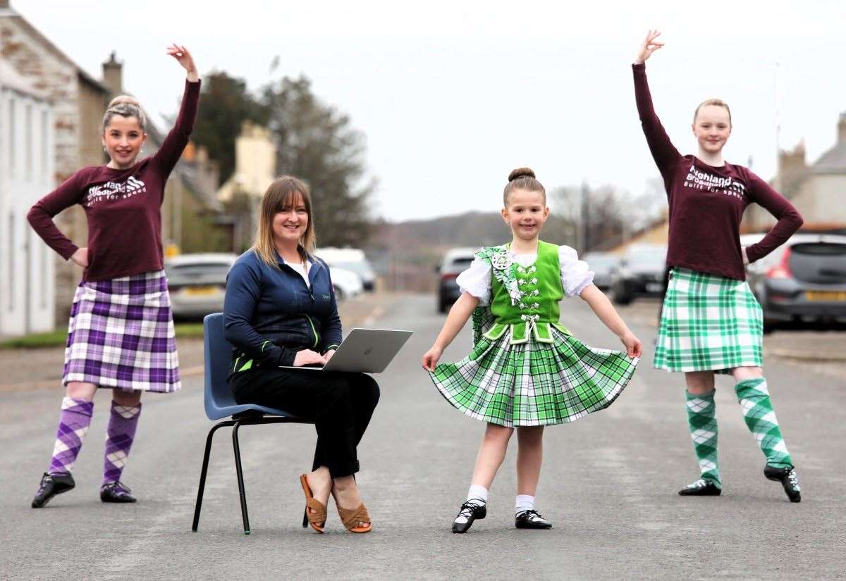 Tanya and her team dance with joy as Halkirk ends its reputation for having UK’s worst internet connections