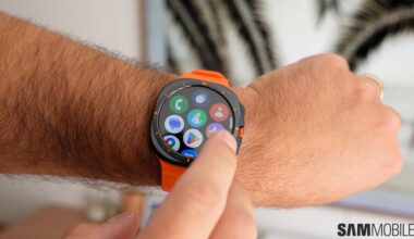 Samsung Galaxy Watch Ultra, Watch 7 get a new software update