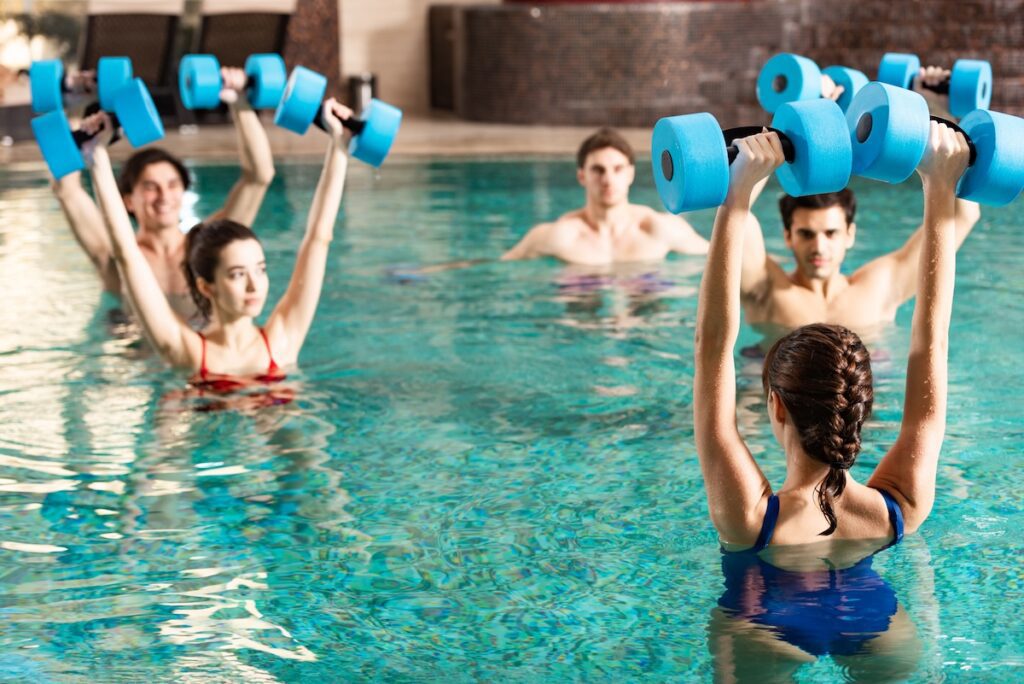 water aerobics