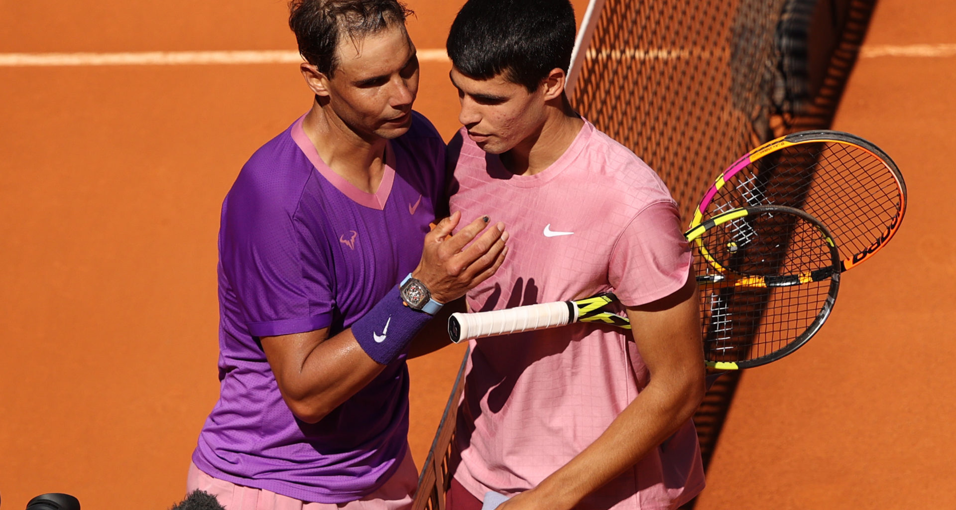 What Rafael Nadal said Carlos Alcaraz needed to improve after playing him for the first time at the Madrid Open in 2021