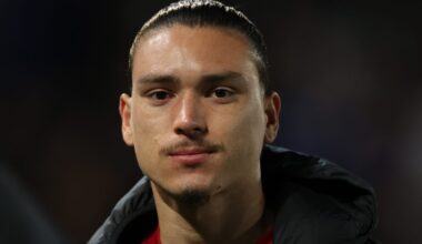 Intriguing injury update offered on Darwin Nunez after Liverpool striker left out of matchday squad vs West Ham