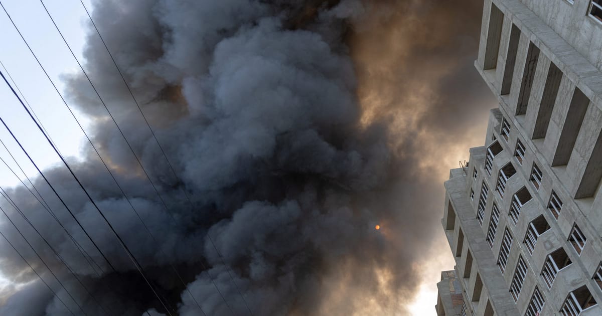 Moscow says airstrike targeted military meeting; Ukraine says 9 kids were killed – POLITICO