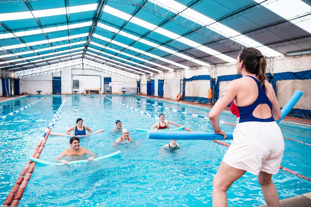Water aerobics could boost VO2 max by 12 per cent, science says
