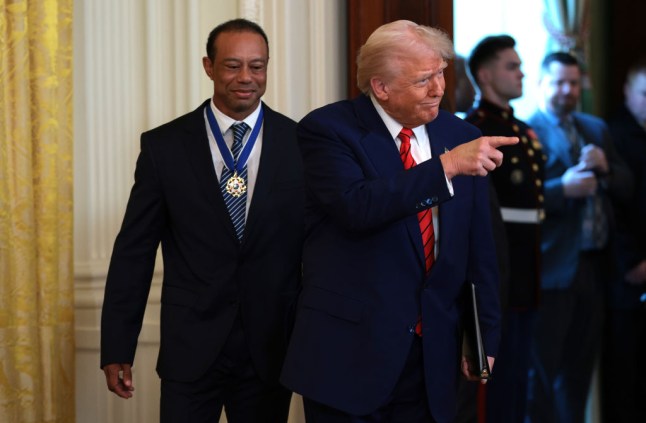 President Trump Holds Reception Honoring Black History Month In The East Room Of The White House