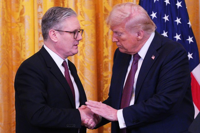 UK Prime Minister Meets With President Trump In Washington