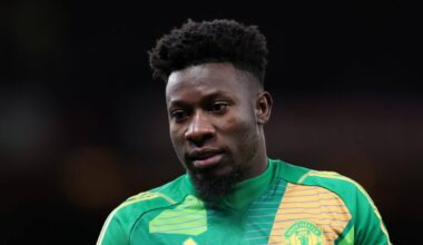 Andre Onana rested for Manchester United game at Newcastle